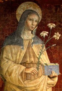 St. Clare of Assisi Public Domain Image