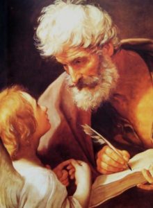 St. Matthew and the Angel Public Domain Image
