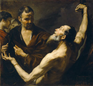 The Martyrdom of Saint Bartholomew by Joseph de Ribera Public Domain Image