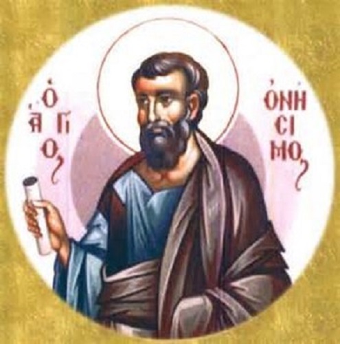 Prayers, Quips and Quotes:  St. Onesimus, Feast Day Feb. 16