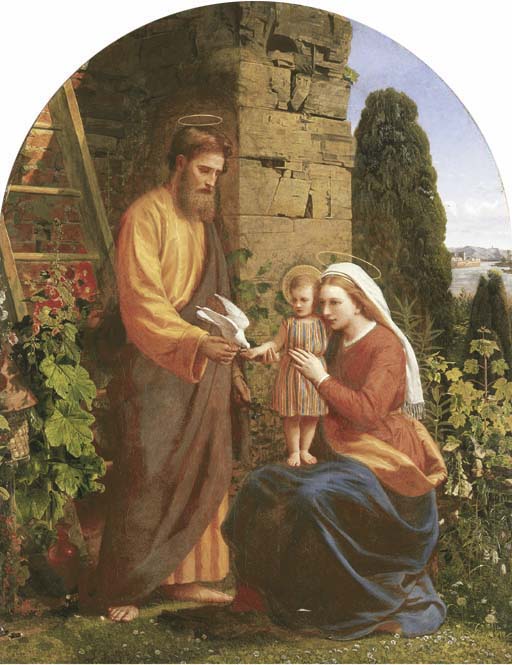 Collinson,_Holy_Family St. Joseph public domain