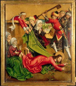 Martyrdom of the Apostle St. James the Less by Master of the Winkler Epitaph Public Domain Image