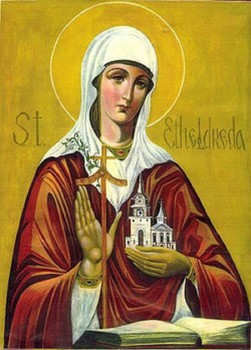 Prayers, Quips and Quotes:  St. Audrey, Feast Day June 23