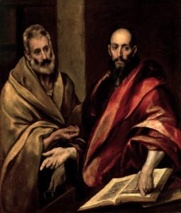 The Apostles St. Peter and St. Paul Public Domain Image