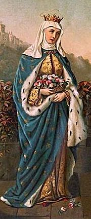 St. Elizabeth of Portugal Public Domain Image