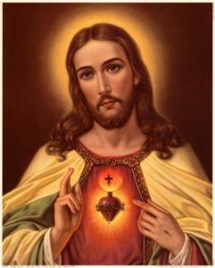 Sacred Heart of Jesus Public Domain Image