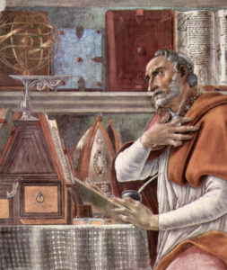 St. Augustine of Hippo by Sandro Botticelli Public Domain Image