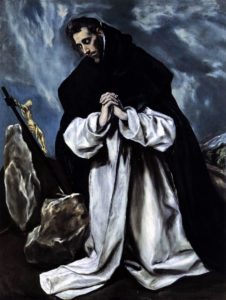 El_Greco,_St_Dominic_in_Prayer Public Domain Image