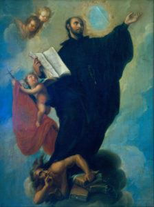St. Ignatius Loyola by Miguel Cabrera Public Domain Image