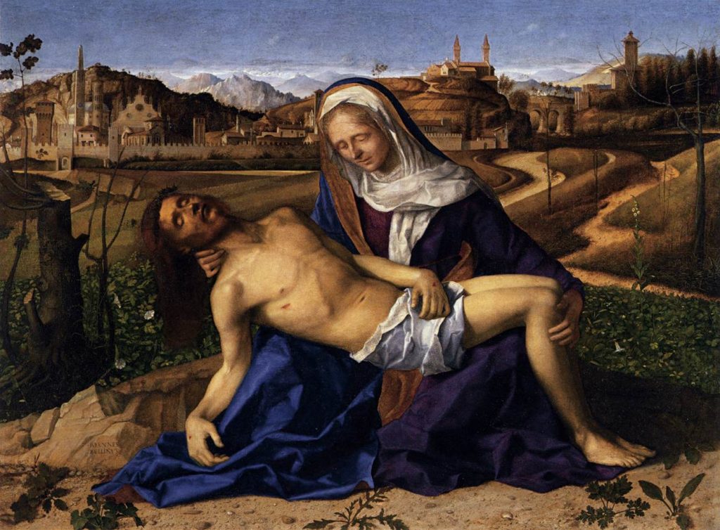 Giovanni bellini pieta martinengo Public Domain Image