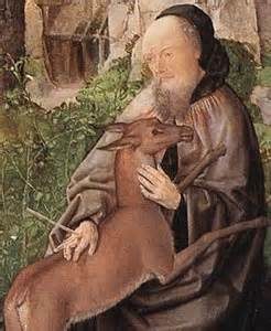 St. Giles, Abbot Public Domain Image