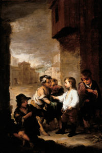 St. Thomas Villanova by Murillo Public Domain Image