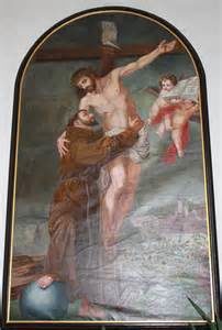 St. Francis Embracing Crucifix