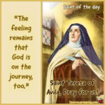 God is on the journey too