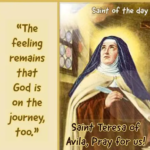 God is on the journey too