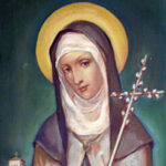 St.-Clare-of-Assisi Public Domain Image