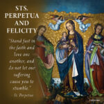 St. Pepetua quote