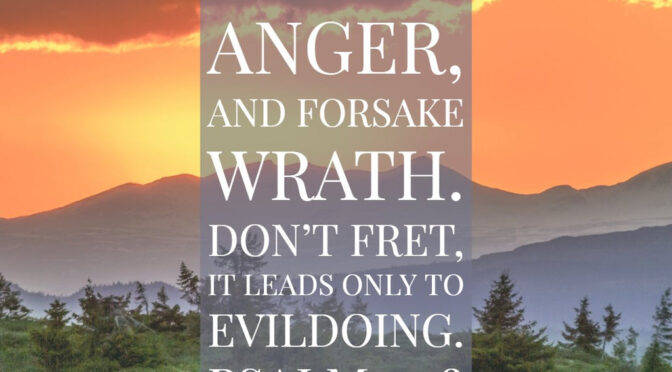 Twenty-five Quotes from the Saints about Anger