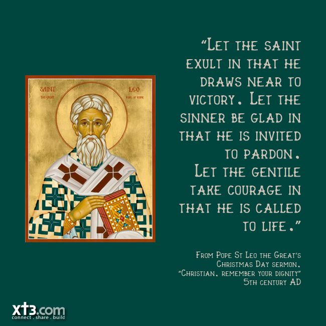 let the saint exult