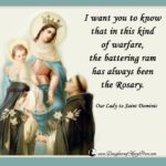 our lady quote rosary