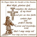 prayer before crucifix