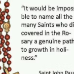 saints rosary St. John Paul II