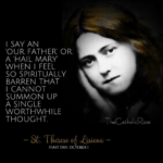 say our father