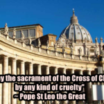 the religion established by Cross of Christ