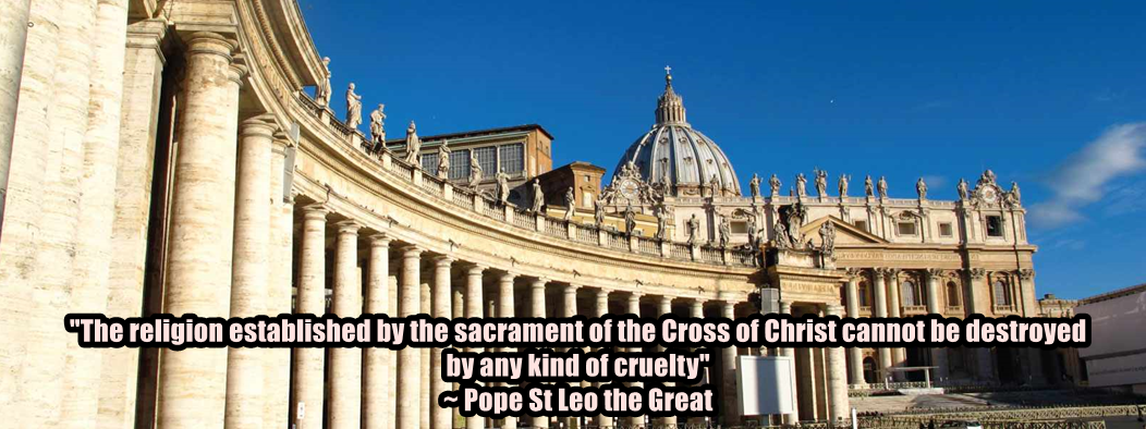 the religion established by Cross of Christ