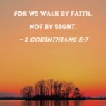 walk by faith